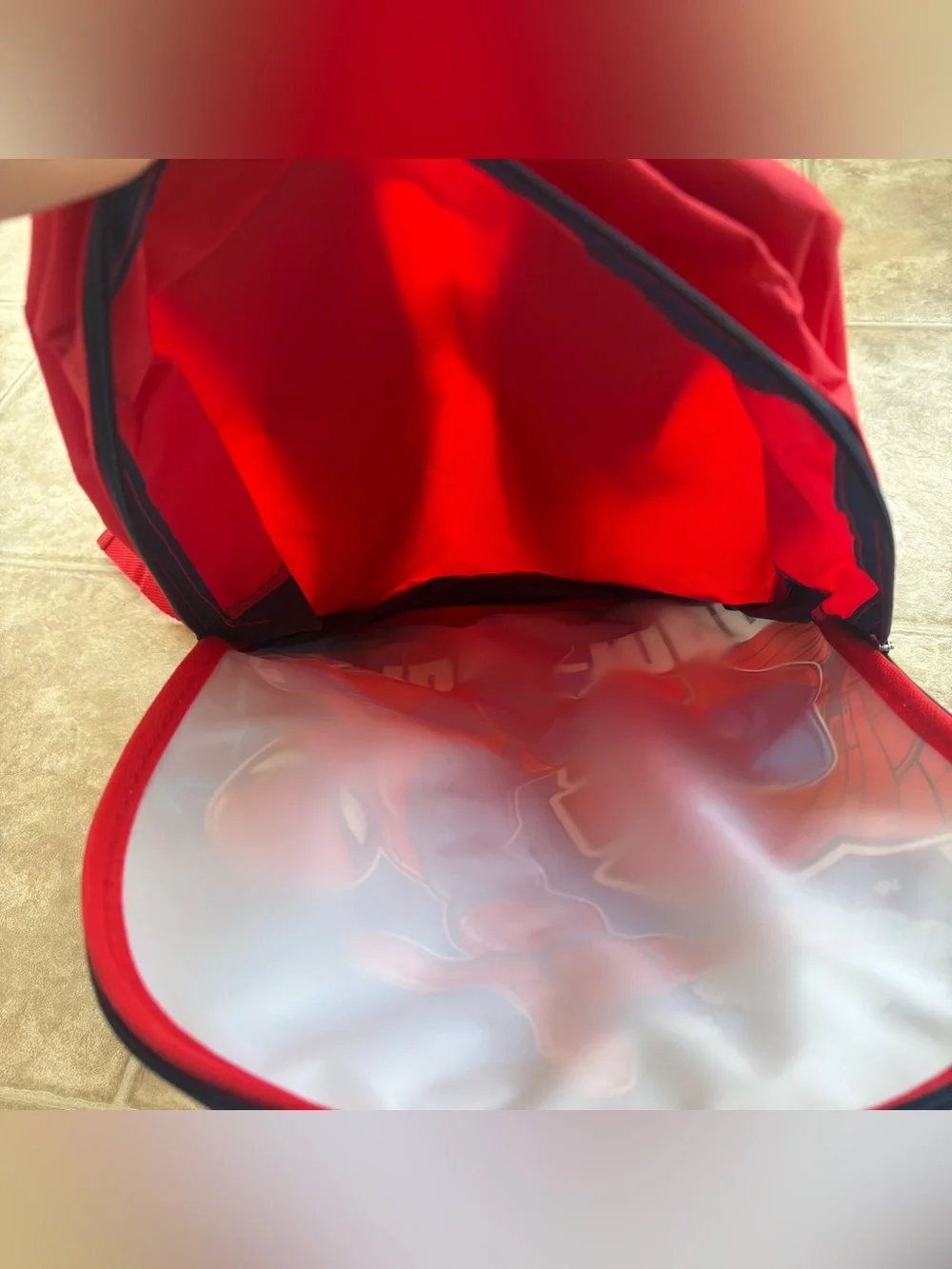 Marvel Spider-Man Kids Backpack - Red & Blue